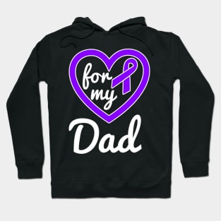 Hodgkins Lymphoma Dad Cancer Awareness Hoodie